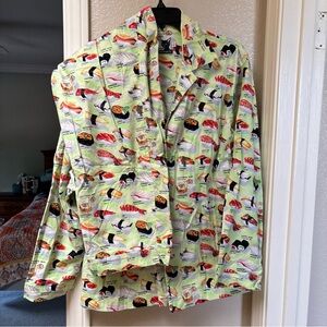 The cats pajamas, sushi theme women’s large